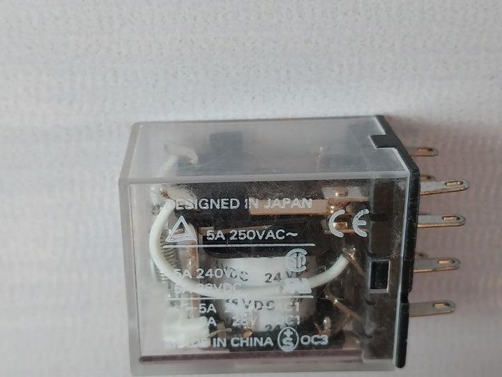 Lot Of 4X Omron My2N-d2 Relay 24V Dc