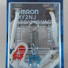 Omron My2Nj Coil Power Relay With 0518C Socket 220/240Vac