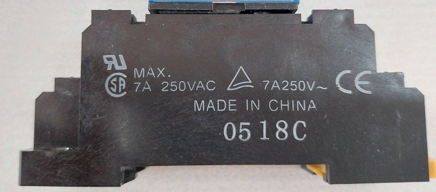 Omron My2Nj Coil Power Relay With 0518C Socket 220/240Vac