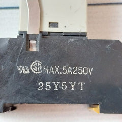 Omron My2V Timer Relay With 25Y5Yt Base 5A 250V 10 Sec