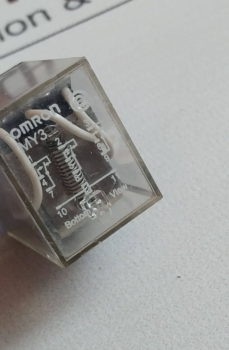 Omron My3 Cube Relay With Socket Base Pyf11A 5A 250Vac