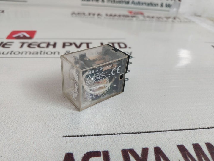 Omron My3 Cube Relay With Socket Base Pyf11A 5A 250Vac