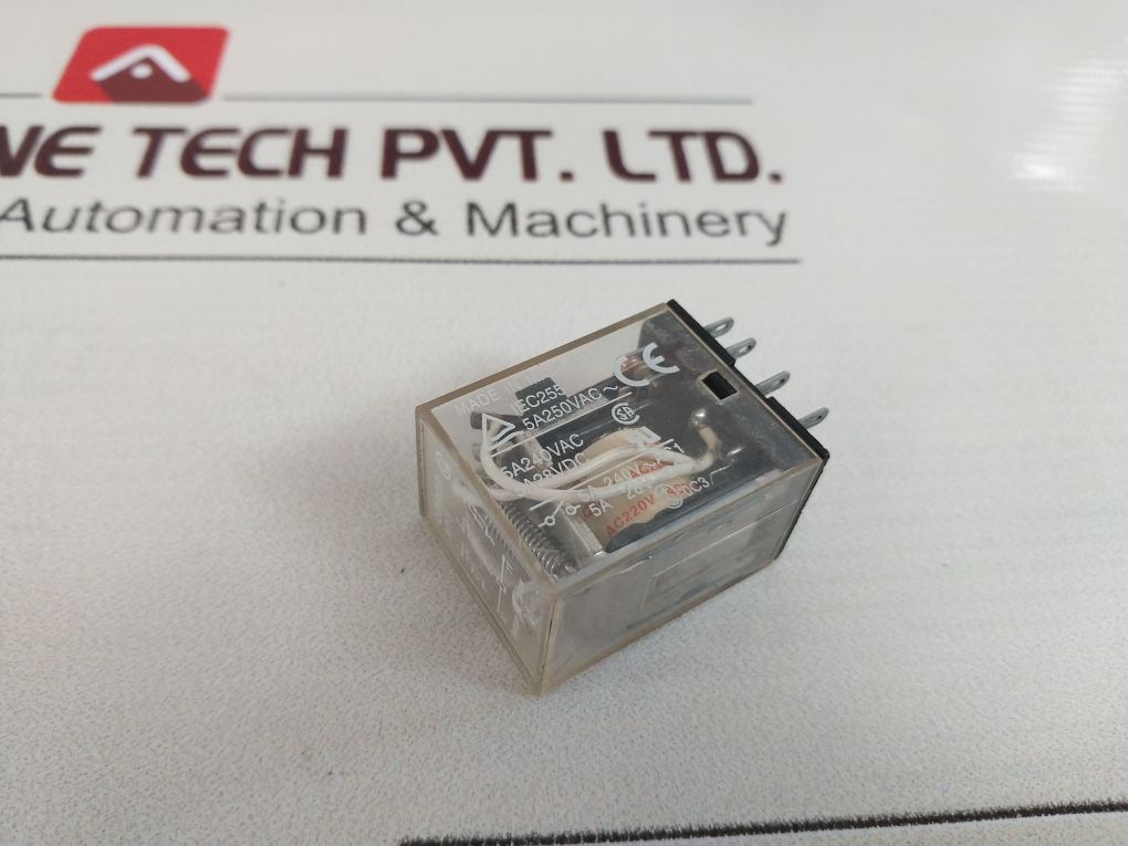 Omron My3 Cube Relay With Socket Base Pyf11A 5A 250Vac