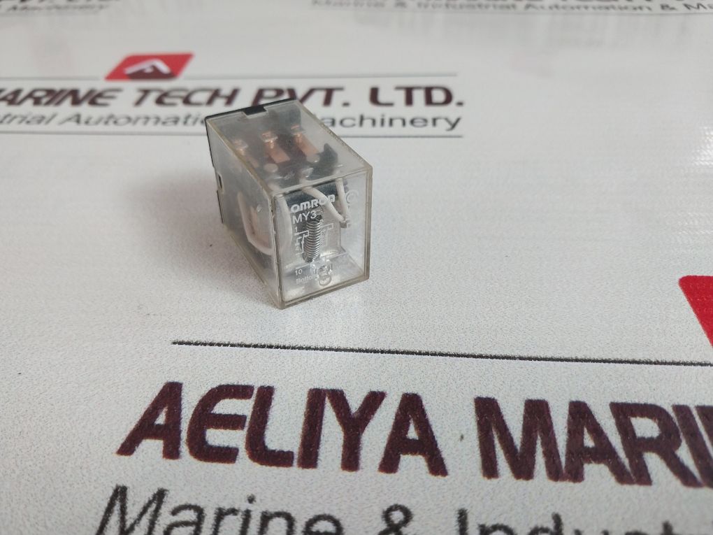 Omron My3 Cube Relay With Socket Base Pyf11A 5A 250Vac