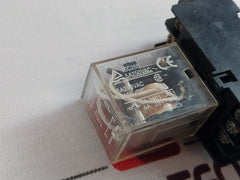Omron My3 Cube Relay With Socket Base Pyf11A 5A 250Vac