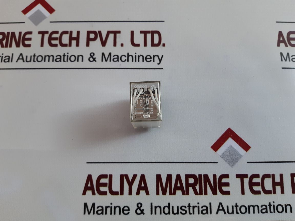 Set of 4x omron my4 24vdc relay