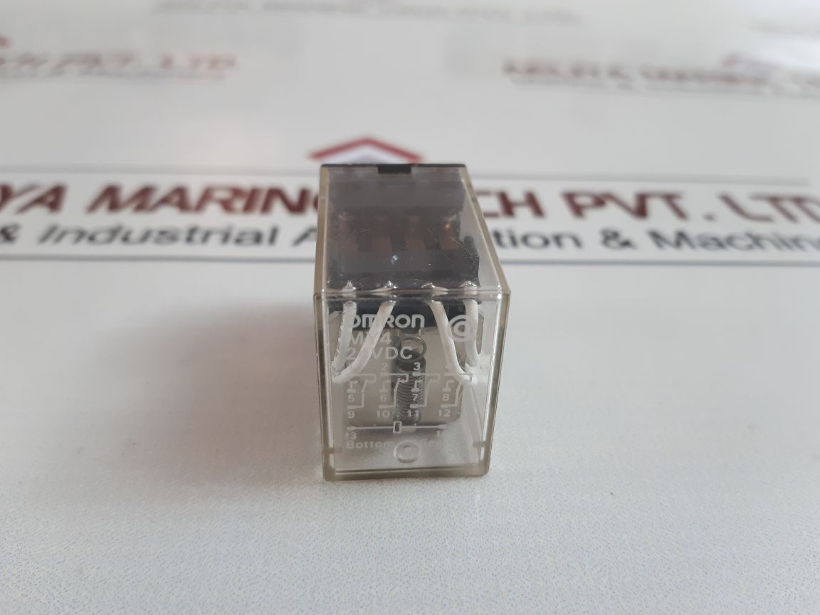 Set of 4x omron my4 24vdc relay
