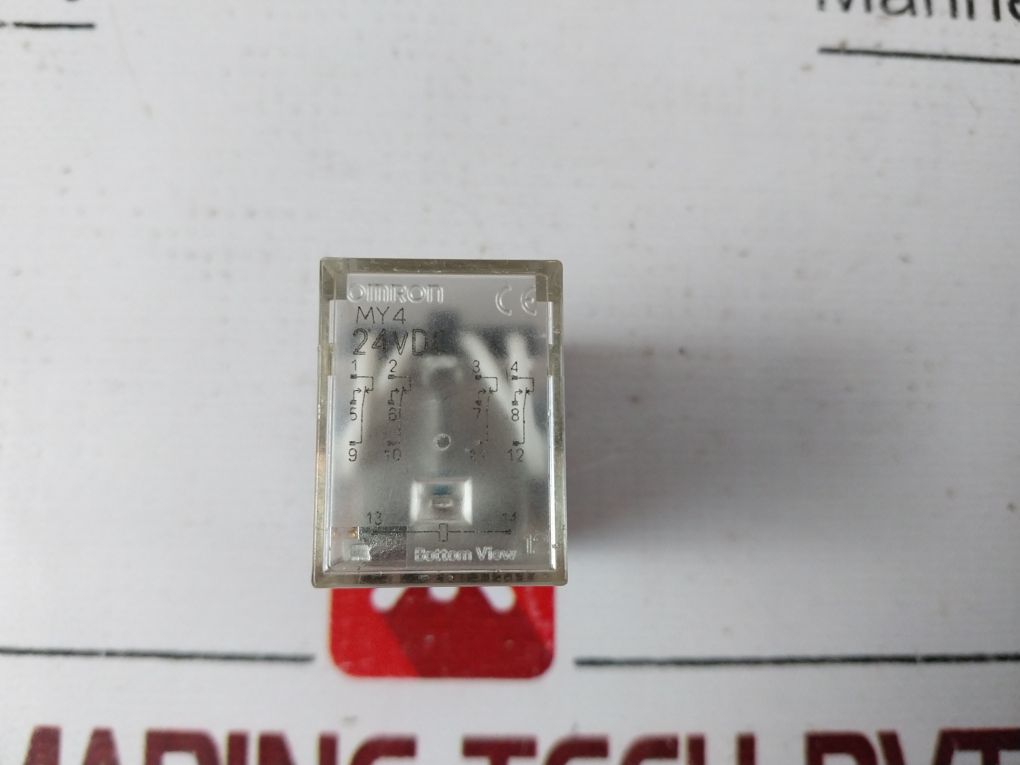 Lot Of 2X Omron My4 Relay 24Vdc