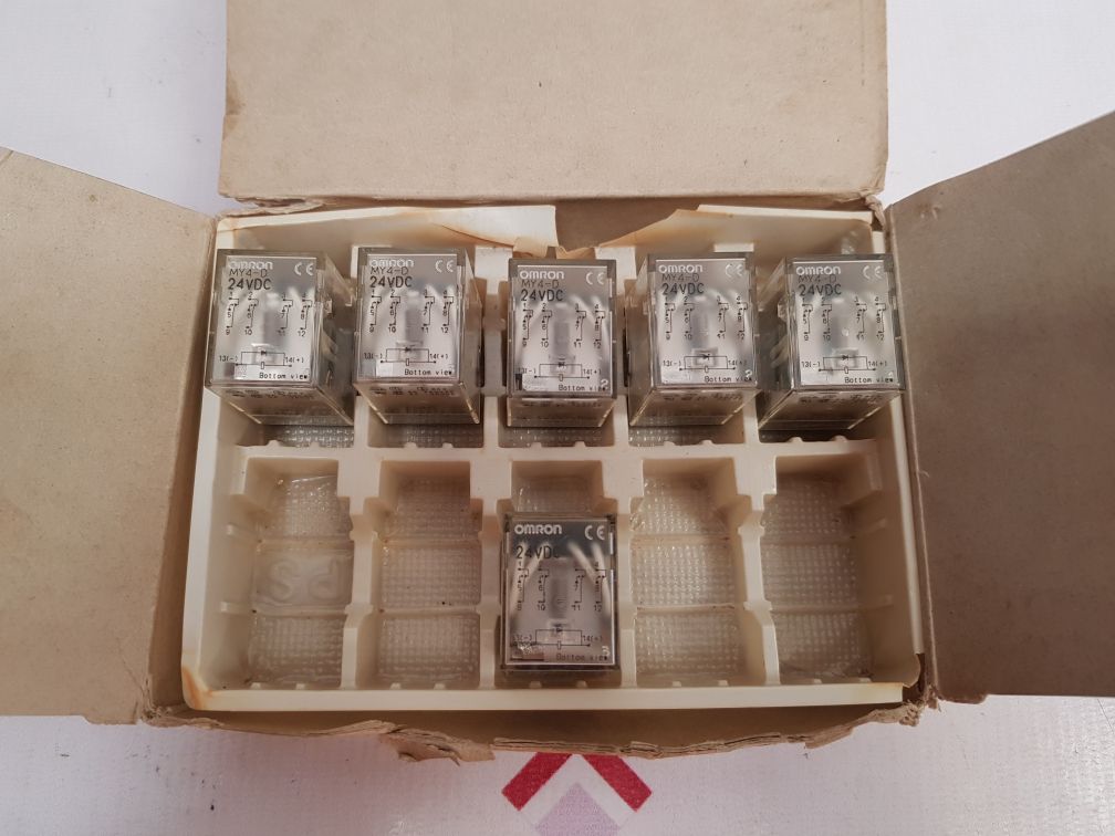 Set Of 3X Omron My4-d Relay