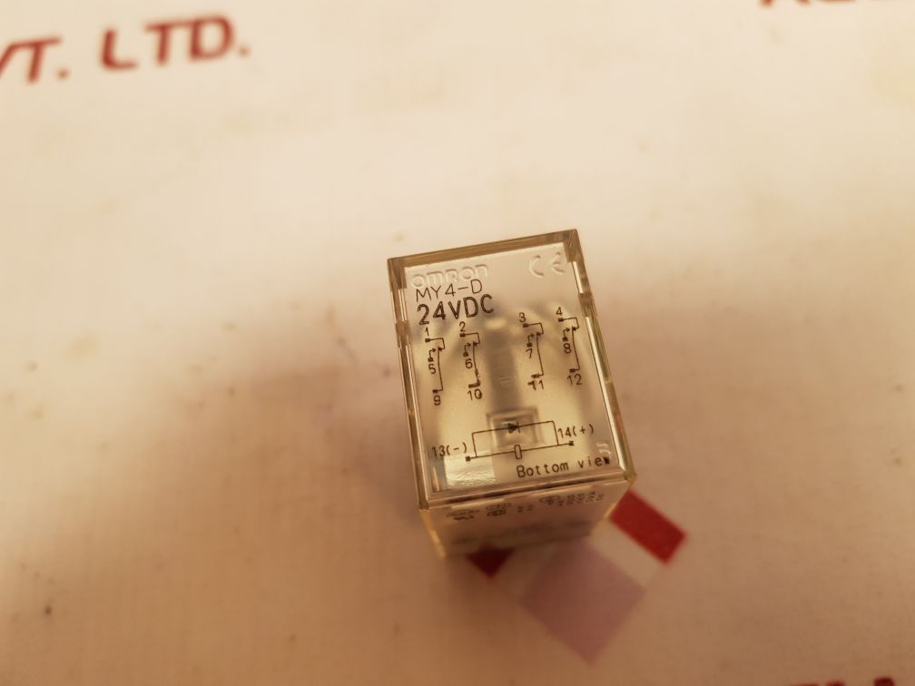 Set Of 3X Omron My4-d Relay