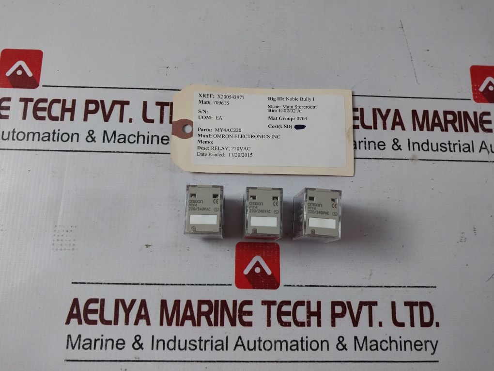 Omron My4 220240Vac (S)