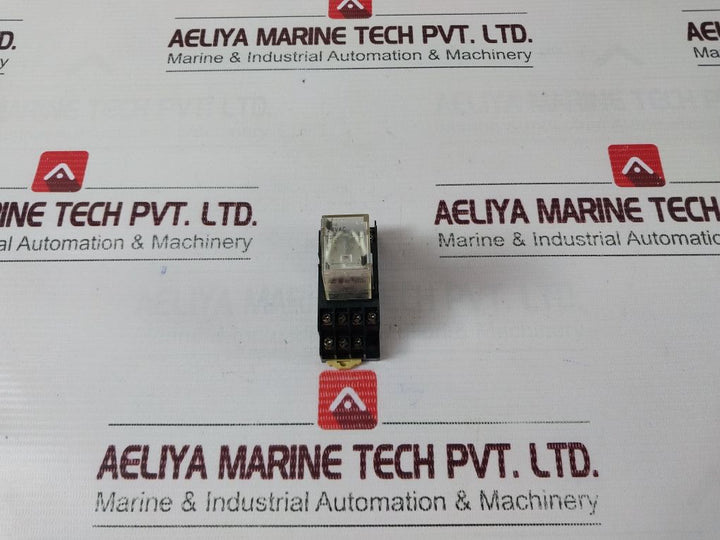 Omron My4 24 Vac Relay With Pyc-a Base 5A 250V
