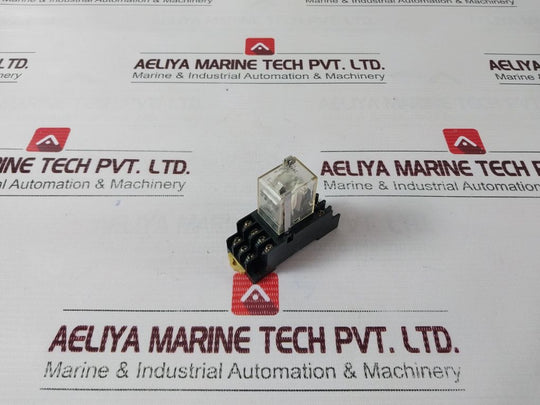 Omron My4 24 Vac Relay With Pyc-a Base 5A 250V