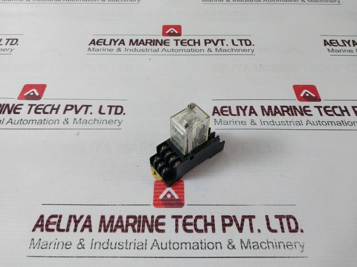 Omron My4 24 Vac Relay With Pyc-a Base 5A 250V