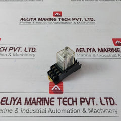 Omron My4 24 Vac Relay With Pyc-a Base 5A 250V