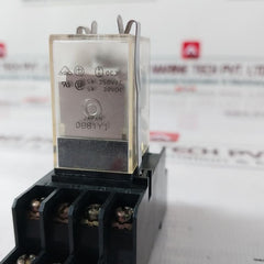 Omron My4 24 Vac Relay With Pyc-a Base 5A 250V
