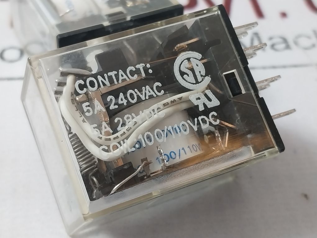 Lot Of 2X Omron My4I2N Relay