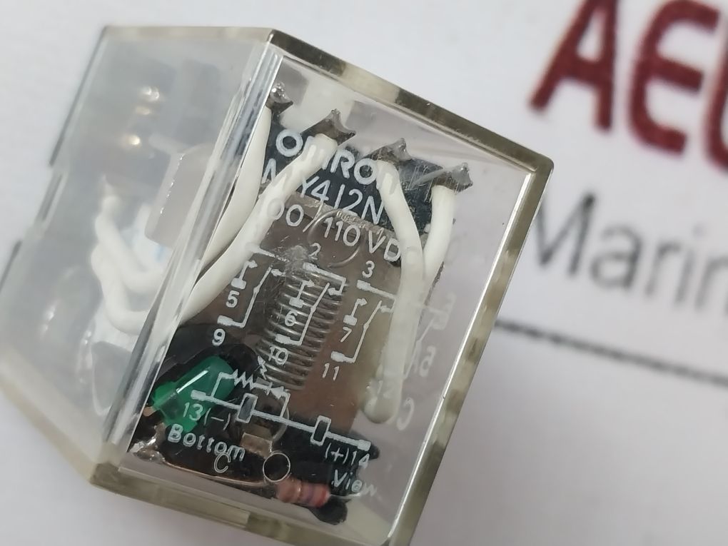 Lot Of 2X Omron My4I2N Relay