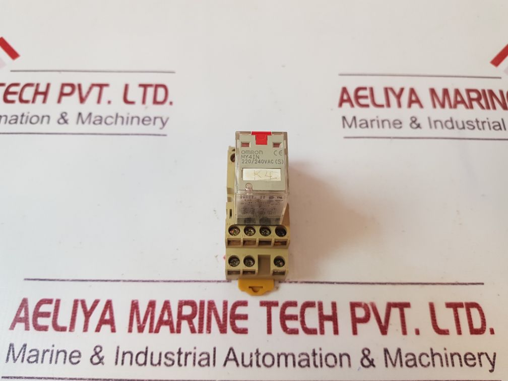 Omron My4In Safety Relay With Base Free Shipping By Express