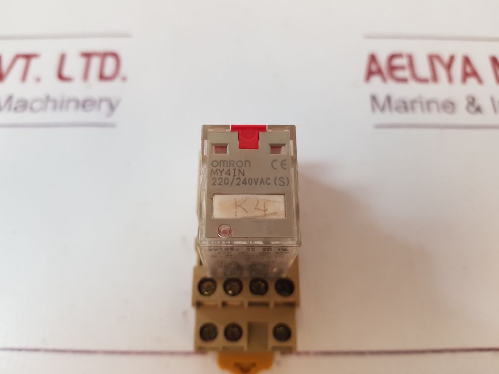 Omron My4In Safety Relay With Base Free Shipping By Express