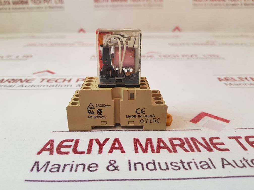 Omron My4In Safety Relay With Base Free Shipping By Express