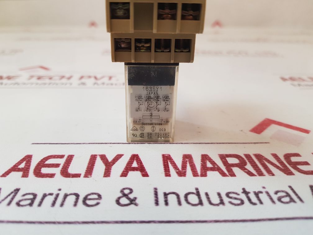 Omron My4In Safety Relay With Base Free Shipping By Express