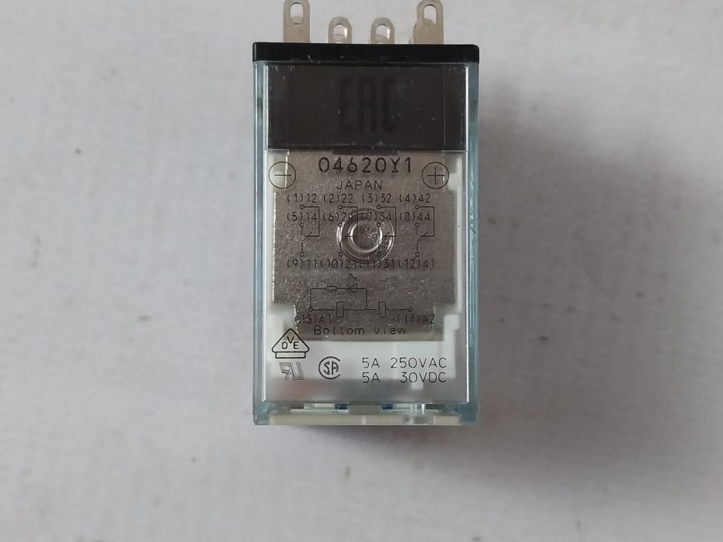 Lot Of 2X Omron My4In Relay