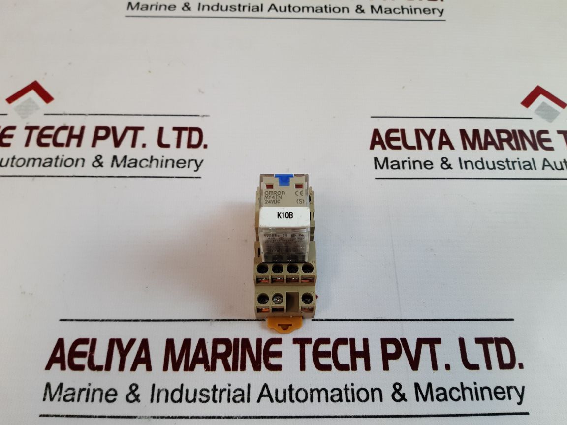 Omron My4In Safety Relay With Base 24Vdc