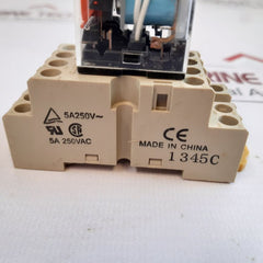 Omron My4In Safety Relay With Base 24Vdc