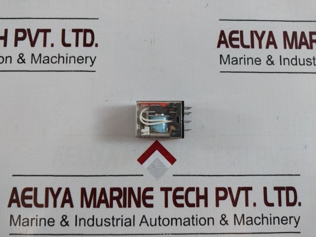 Lot Of 2X Omron My4N Power Relay 24Vdc