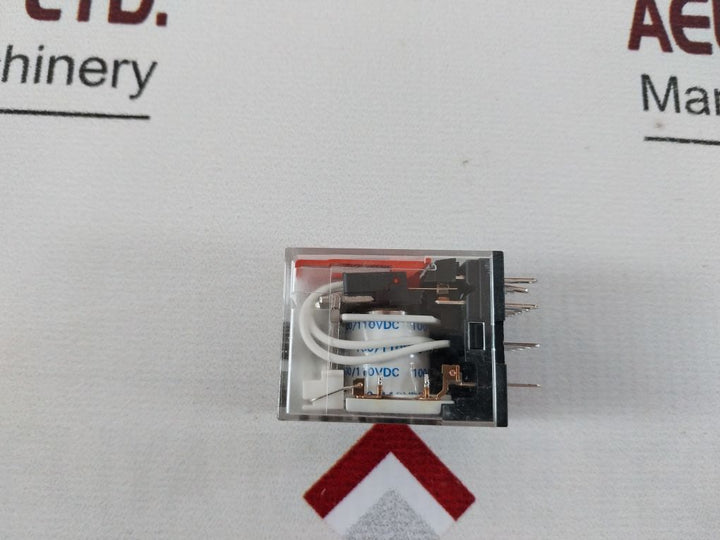Lot Of 5X Omron My4N-gs Relay 100/110 Vdc