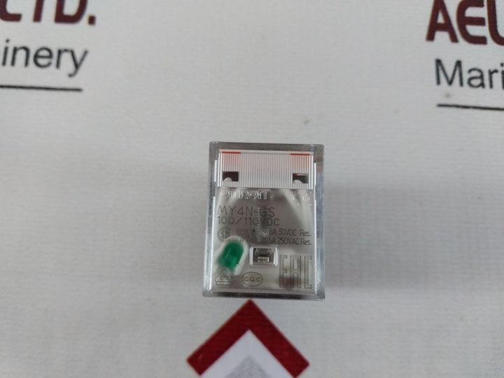 Lot Of 5X Omron My4N-gs Relay 100/110 Vdc