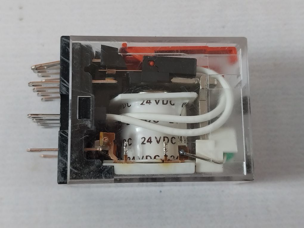 Lot Of 4X Omron My4N-gs Relay 24Vdc 