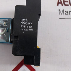 Omron My4Nj Relay With Pyf-14A Socket Base