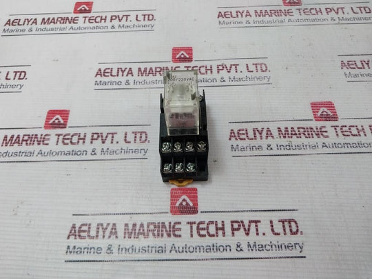 Omron My4Z Relay With Base 5A 200/220 Vac
