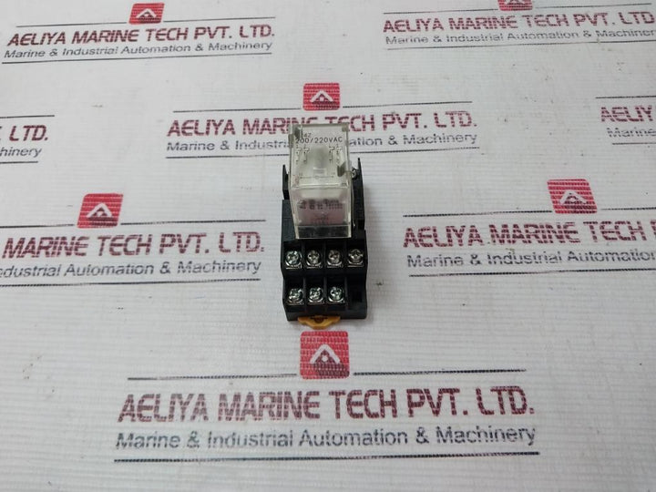 Omron My4Z Relay With Base 5A 200/220 Vac