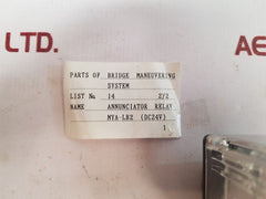 Omron Mya-lb2 Annunciator Relay New