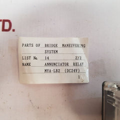 Omron Mya-lb2 Annunciator Relay New