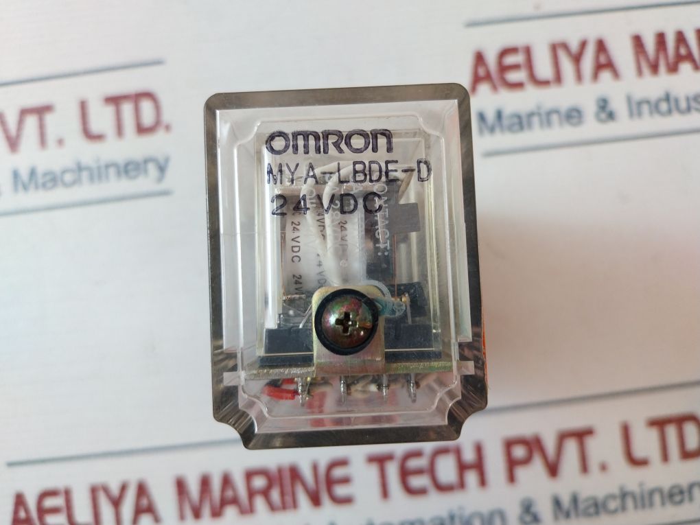 Omron Mya-lbde-d Relay 24V Dc