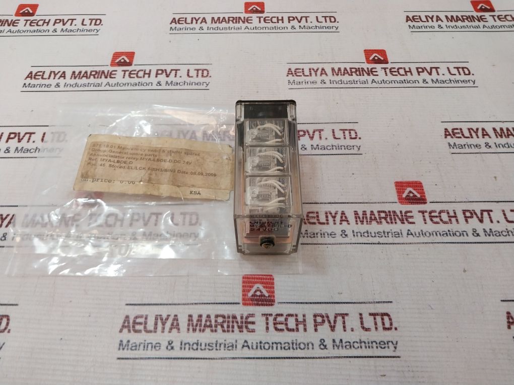 Omron Mya-lbde-d Relay 24Vdc

