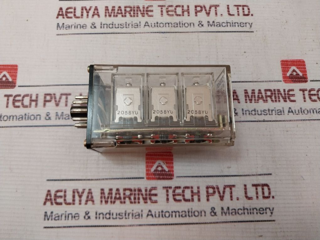 Omron Mya-lbde-d Relay 24Vdc 