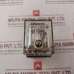 Omron Mya-lbde-d Relay 24Vdc 