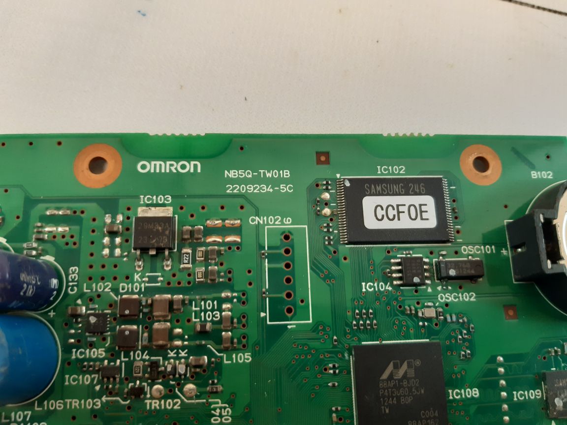 Omron Nb5Q-tw01B Pcb Controller
