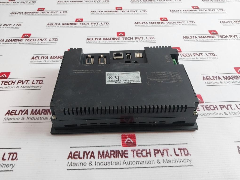 Omron Nb7W-tw01B Interactive Display Plc Controller 24V Dc 11W (Not Working)