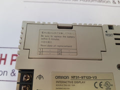 Omron Nt31-st123-v3 Interactive Display 24V Dc 15W