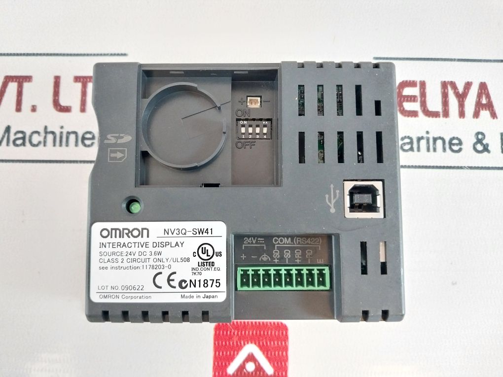 Omron Nv3Q-sw41 Interactive Display 