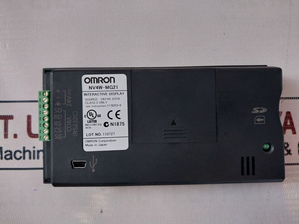 Omron Nv4W-mg21 24V