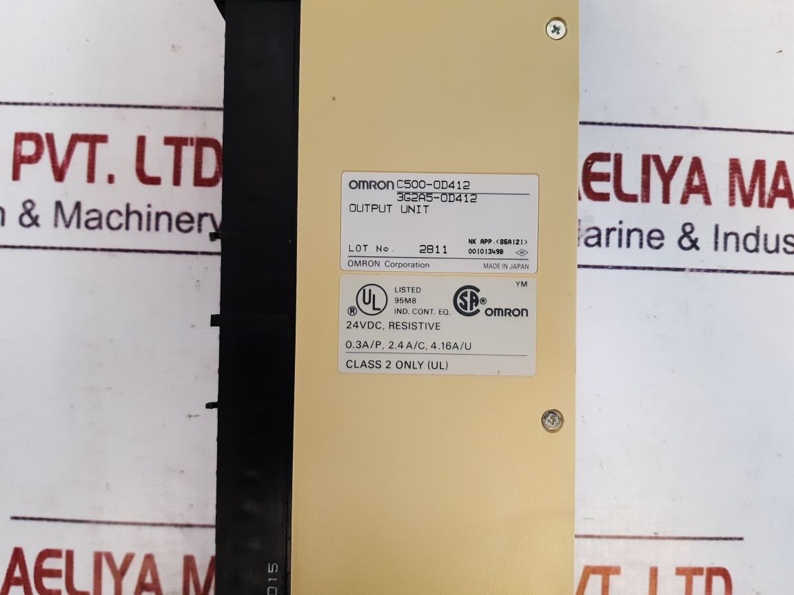 Omron Od412 Output Unit C500-od412