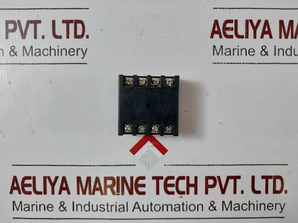 Lot Of 5X Omron P3G-08 Connecting Socket