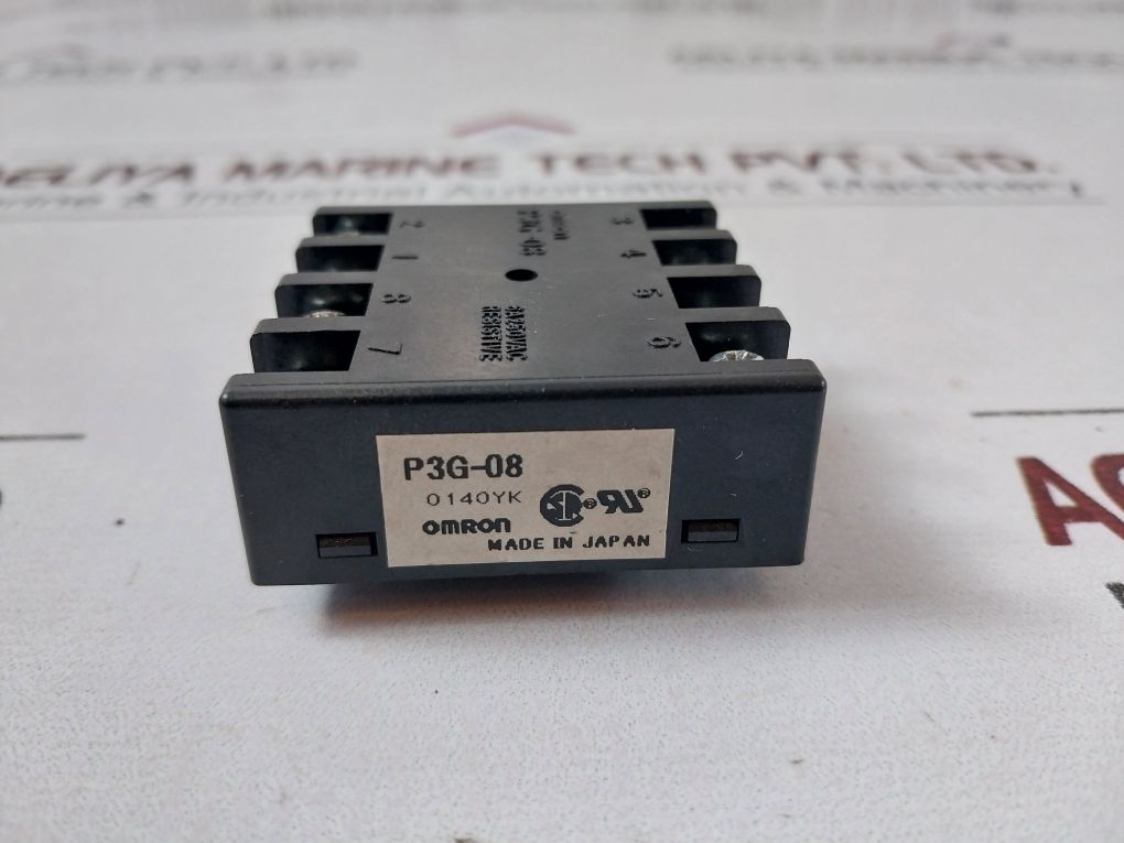 Lot Of 5X Omron P3G-08 Connecting Socket